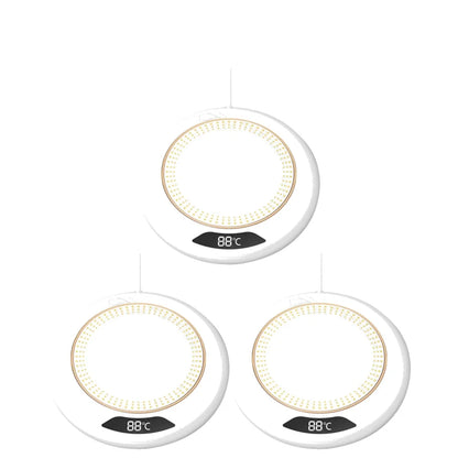 20W Coffee Mug Warmer USB Desk Mug Warmer 3 Temperature Setting Electric Beverage Milk Tea Water Heating Pad Thermostat Coaster