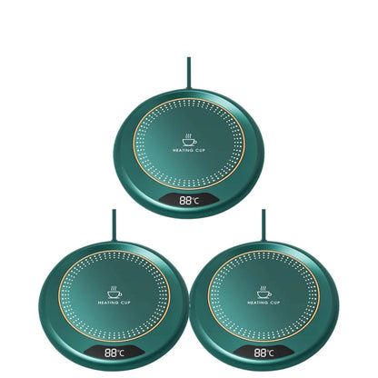 20W Coffee Mug Warmer USB Desk Mug Warmer 3 Temperature Setting Electric Beverage Milk Tea Water Heating Pad Thermostat Coaster