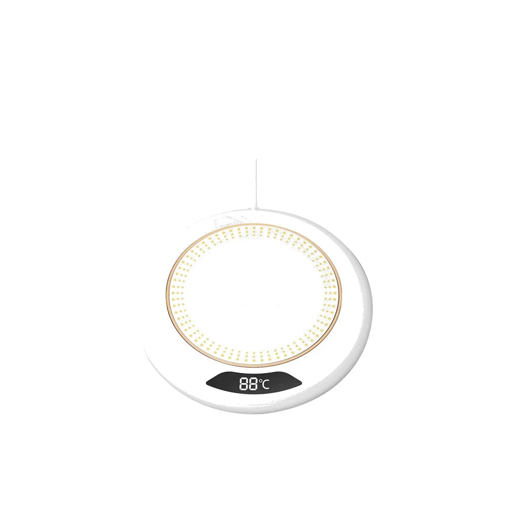 20W Coffee Mug Warmer USB Desk Mug Warmer 3 Temperature Setting Electric Beverage Milk Tea Water Heating Pad Thermostat Coaster
